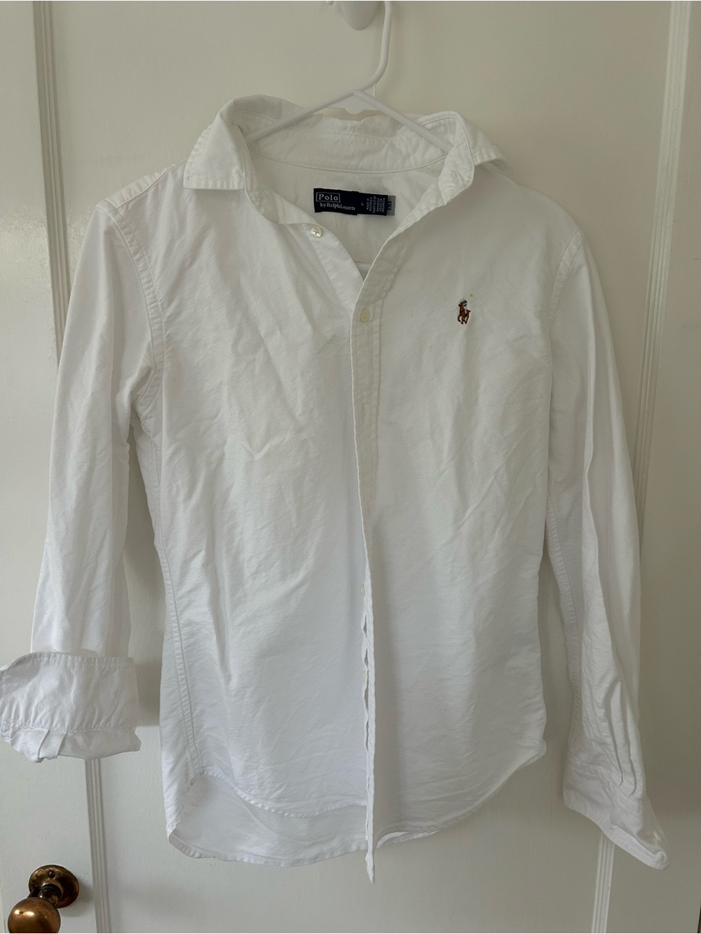 Polo by Ralph Lauren White Oxford Shirt Women 4